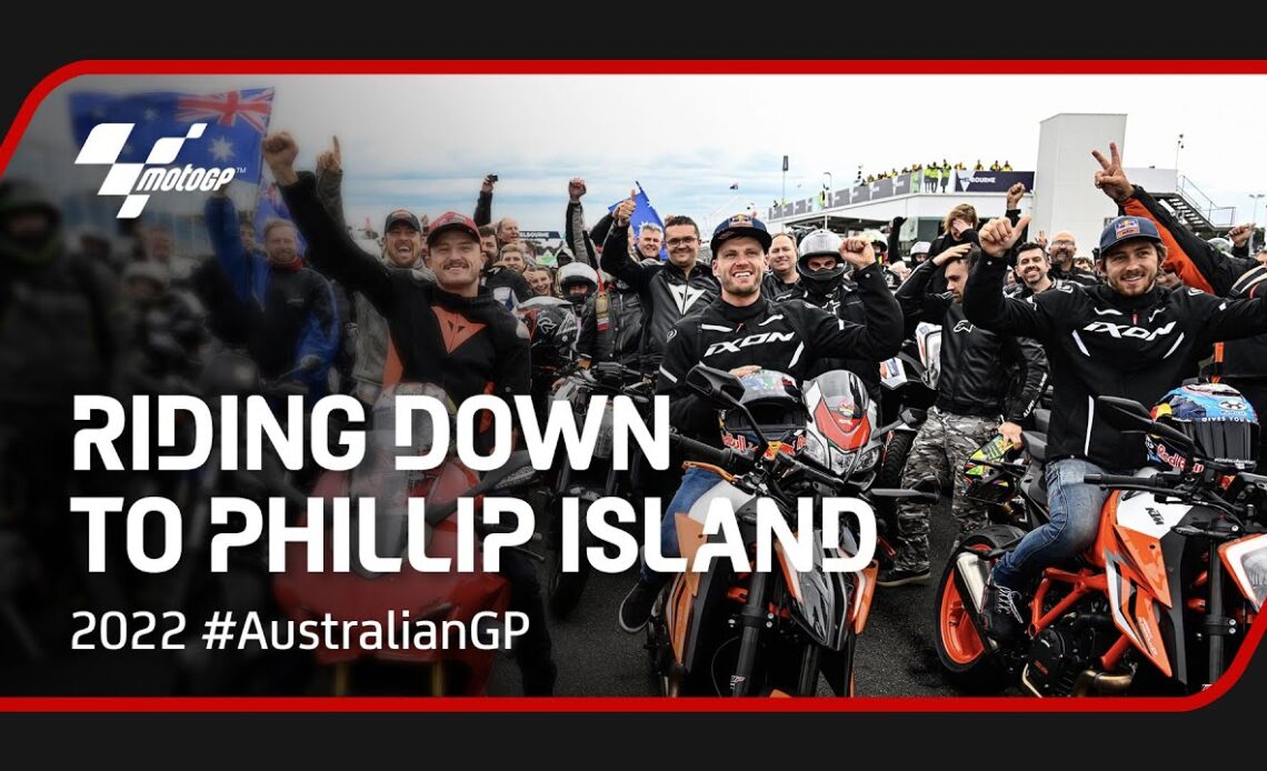 Out for a ride down to Phillip Island | 2022 #AustralianGP 🇦🇺