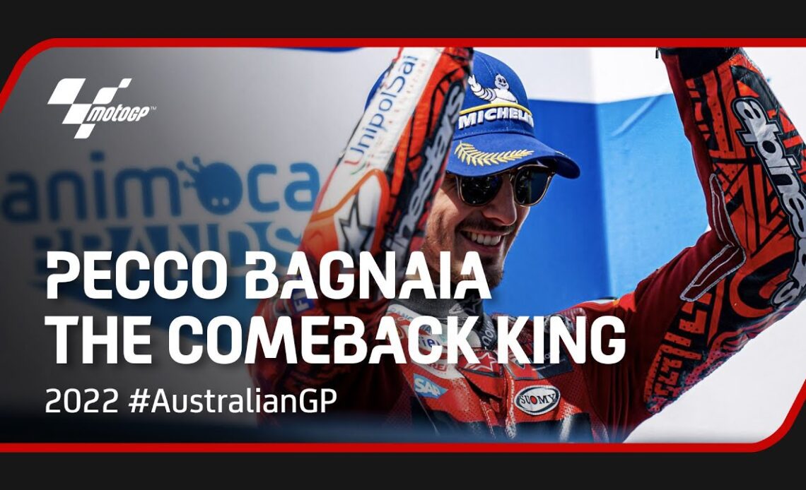 Pecco Bagnaia - The Comeback King 👑 | 2022 #AustralianGP