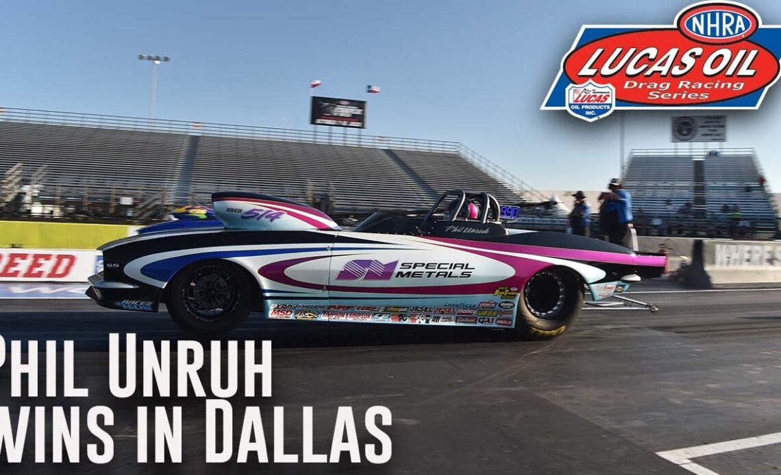 Phil Unruh wins Super Gas at Texas NHRA FallNationals