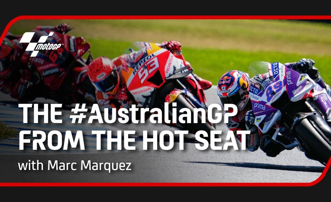 Podium 100 🥈 | The 2022 #AustralianGP from the Hot Seat with Marc Marquez