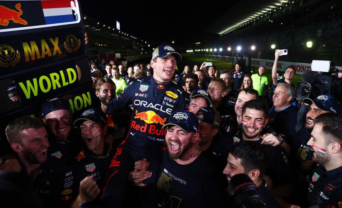 World Champion Max Verstappen, Red Bull Racing
