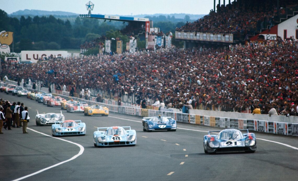 Porsche 917 LH and Ferrari 512 M ultimate versions at the 1971 Le Mans : motorsports