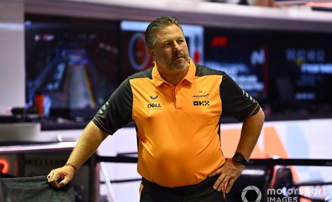 Zak Brown, CEO, McLaren Racing