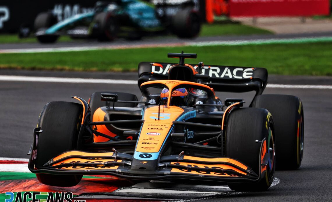 Daniel Ricciardo, McLaren, Autodromo Hermanos Rodriguez, 2022