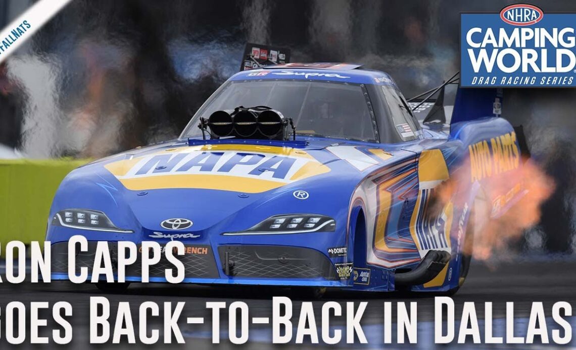 Ron Capps goes back-to-back in Dallas