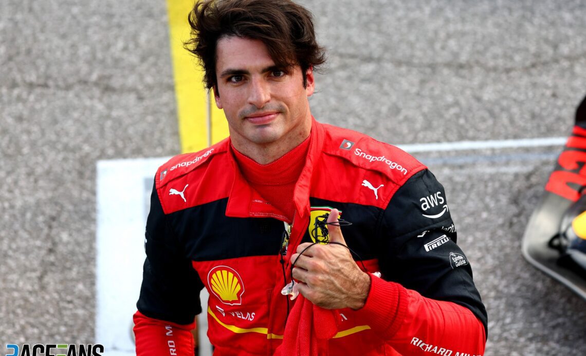 Sainz says pole position was "a long time coming" · RaceFans