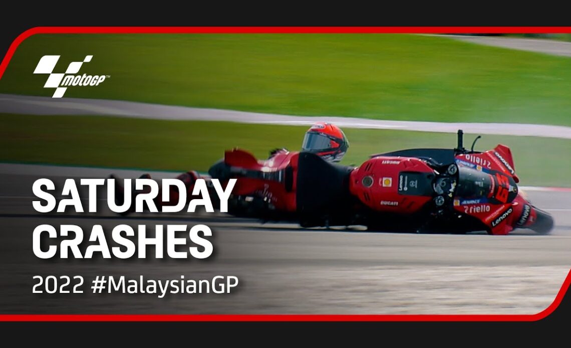 Saturday crashes 💥 | 2022 #MalaysianGP 🇲🇾