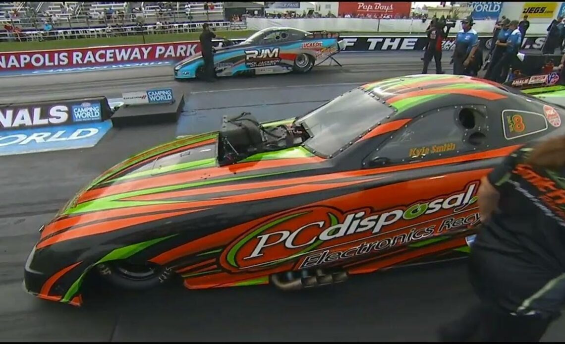 Shane Westerfield, Kyle Smith, Top Alcohol Funny Car, Rnd2 Eliminations, Dodge Power Brokers, U S  N