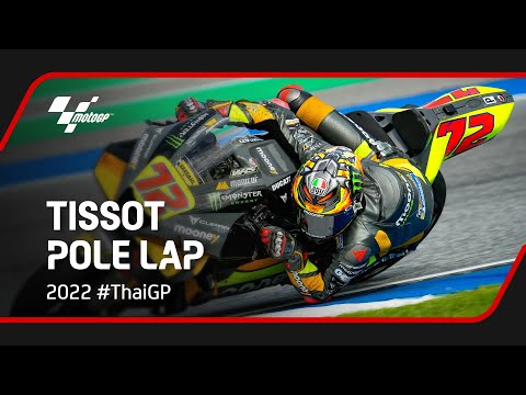 Tissot Pole Lap - Marco Bezzecchi ⏱️ | 2022 #ThaiGP