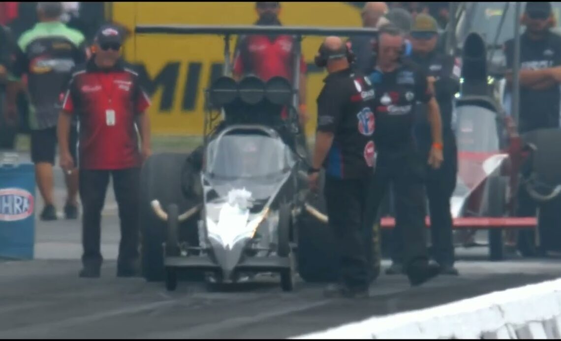 Tom Fox, Hunter Green, Top Alcohol Dragster, Qualifying Rnd3, Dodge Power Brokers, U S  Nationals, L