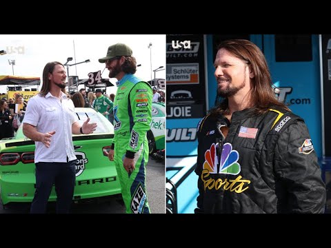 USA'S WELCOME TO MY WORLD: NASCAR MEETS WWE | Part 1 with Corey LaJoie, AJ Styles