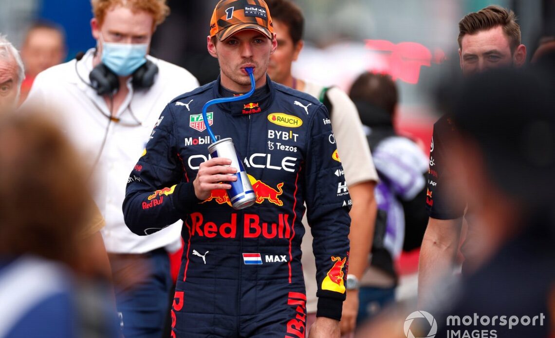 Pole man Max Verstappen, Red Bull Racing