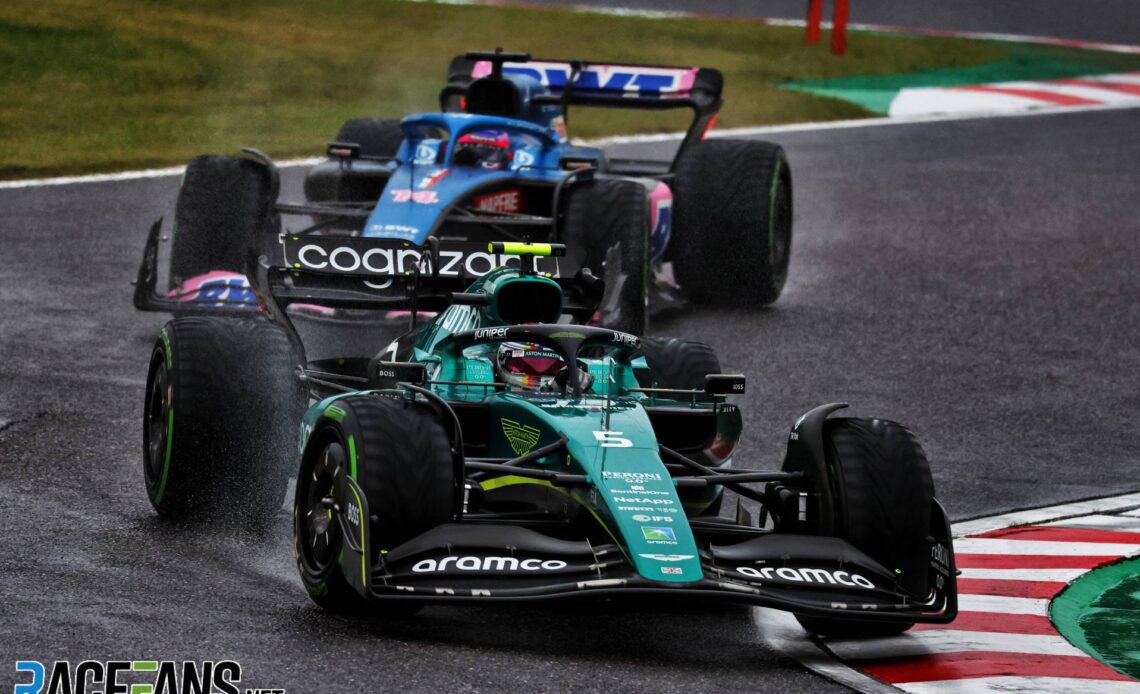 Sebastian Vettel, Aston Martin, Suzuka, 2022