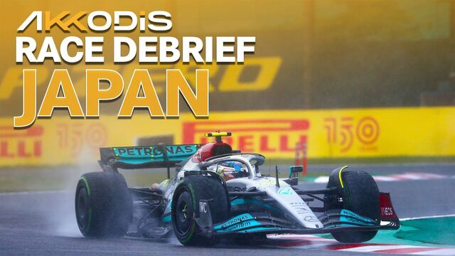 Wet Weather, Red Flags, Double Stacking & More! | 2022 Japanese GP Akkodis F1 Debrief