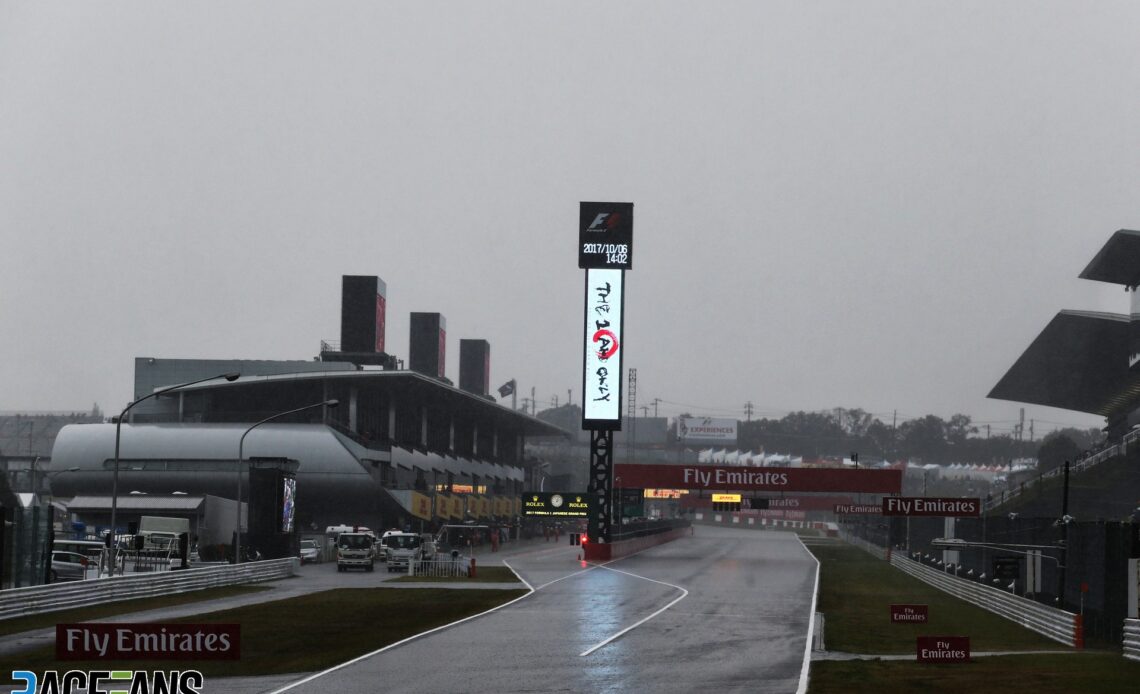 Wet start to weekend, windy race likely for F1's Suzuka return · RaceFans