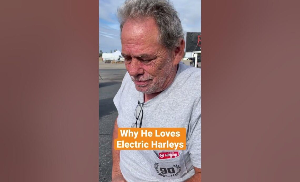 Why He Loves His Electric Harley
