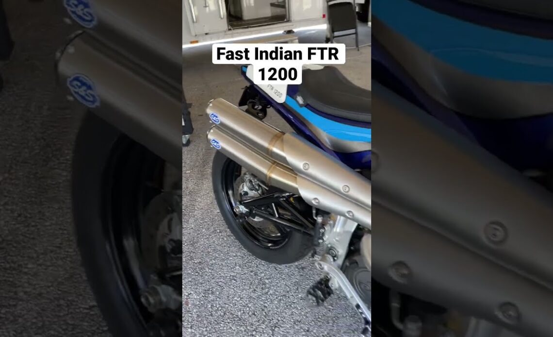 Wickedly Fast Indian FTR 1200