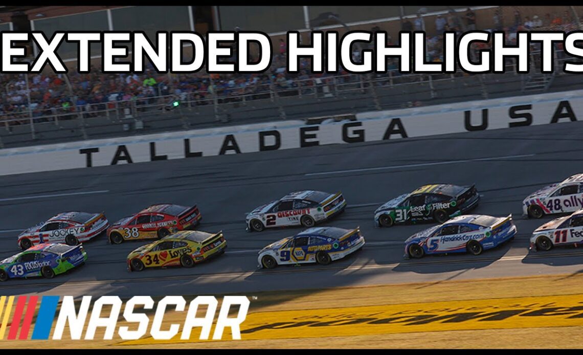 Wild move secures the win for playoff favorite in Talladega | Extended Highlights