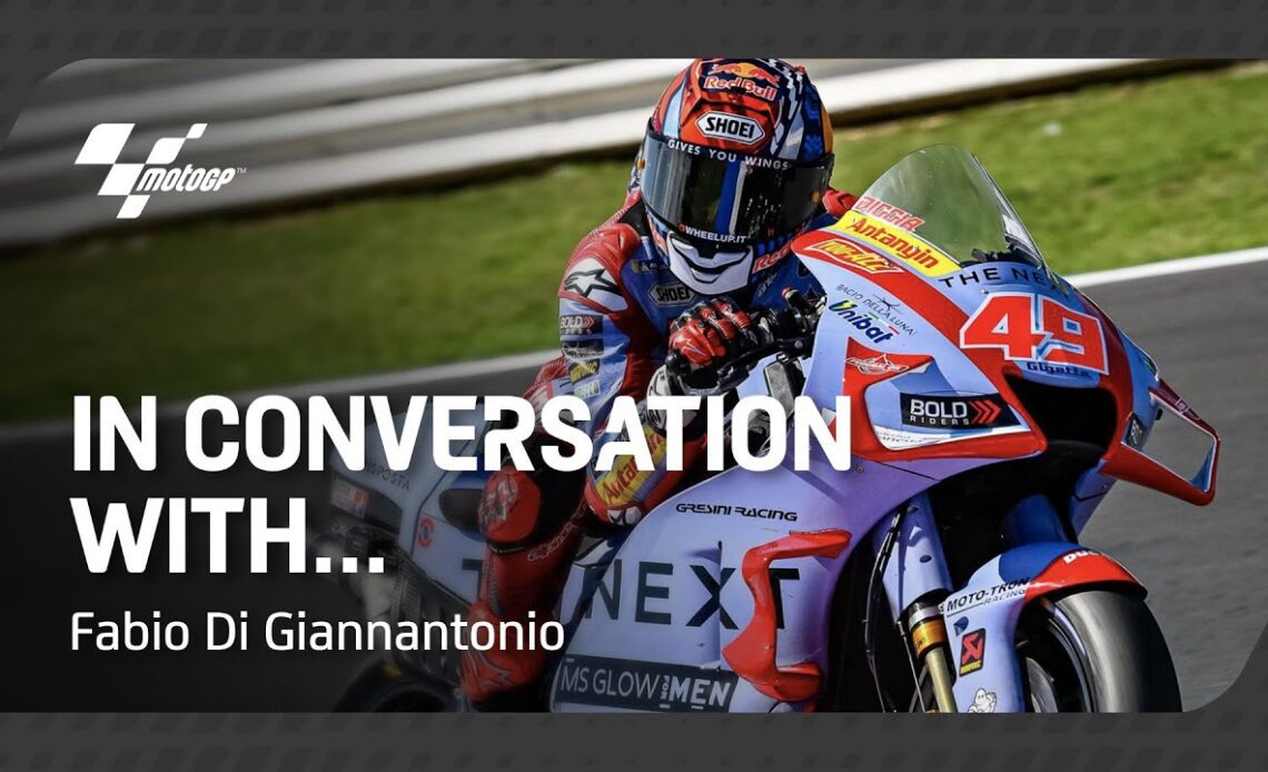 "With this bike, I think we can win races" 💪 In Conversation with Fabio Di Giannantonio