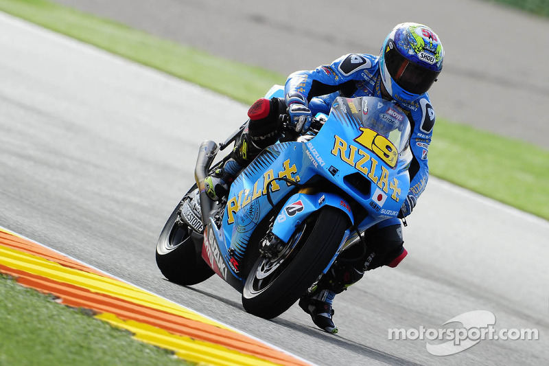 Alvaro Bautista was Suzuki's sole rider in 2011 when the brand pulled out of MotoGP