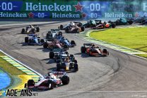 Sprint race start, Interlagos, 2022