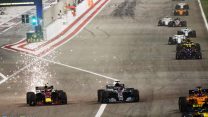 Max Verstappen, Lewis Hamilton, Bahrain International Circuit, 2018