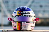 Fernando Alonso's 2022 Abu Dhabi Grand Prix helmet