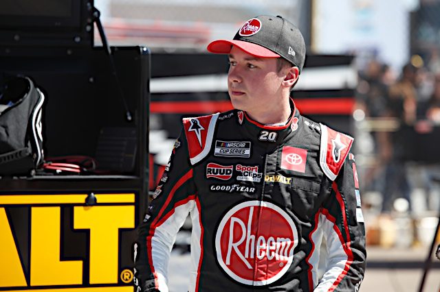 Christopher Bell in the pits at Phoenix Raceway, 3/12/2022 (Photo: Nigel Kinrade Photography)