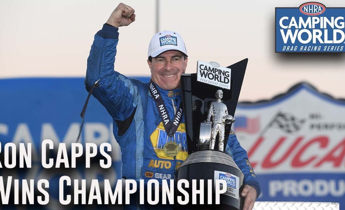 2022 Funny Car World Champion Ron Capps