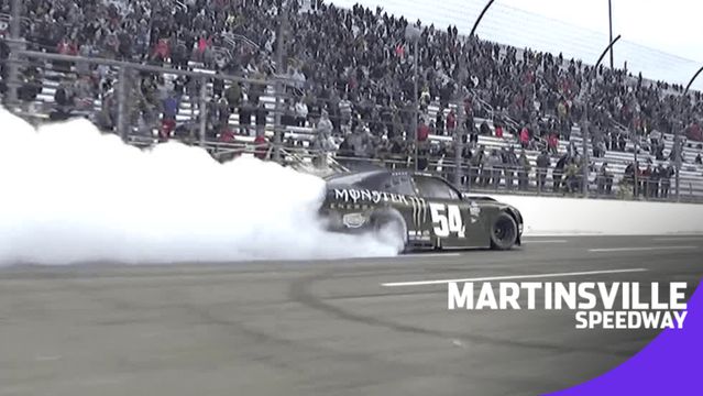 Ty Gibbs burns it down after Martinsville win