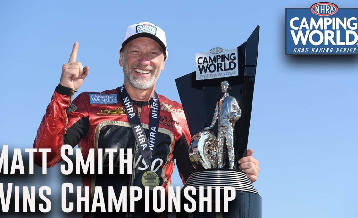 2022 Pro Stock Motorcycle World Champion Matt Smith