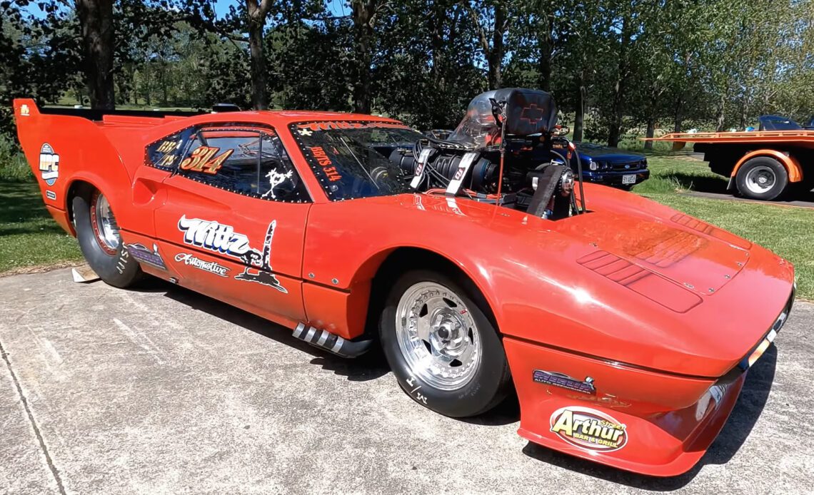 A Fearsome Ferrari 308 Powered By A Supercharged Big Block Chevy