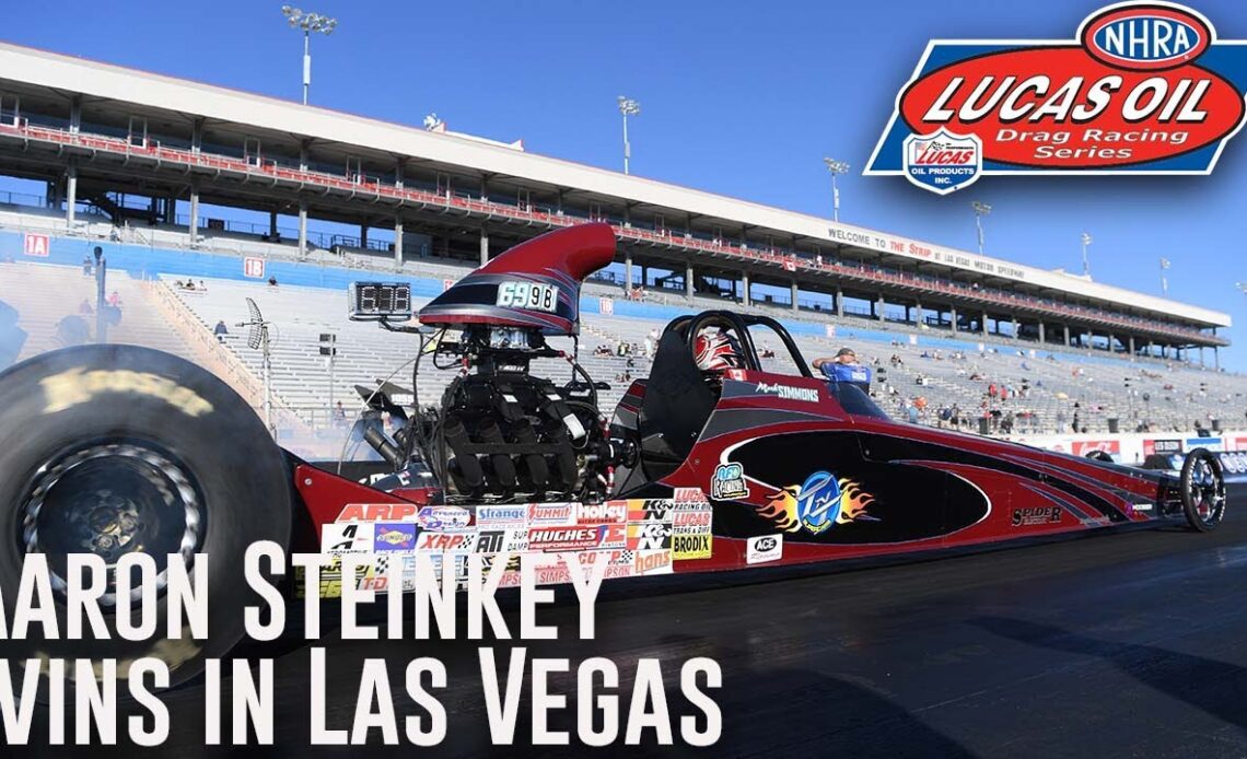 Aaron Steinkey wins Top Dragster at NHRA Nevada Nationals