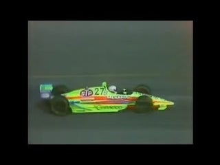 Al Unser Sr. qualifying the Lola T92/00 at the 1992 Indianapolis 500, the Buick V6 turbo sounds amazing
