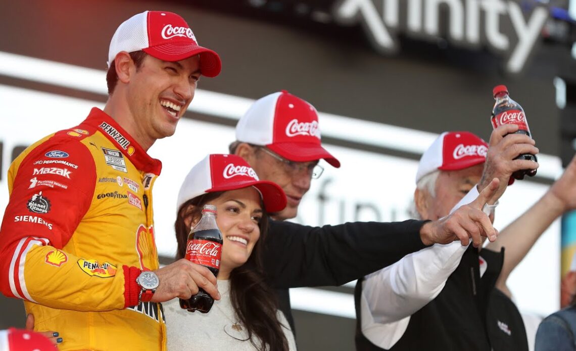 Behind the scenes: Joey Logano mic'd up after winning the 2022 NASCAR Cup Series Title