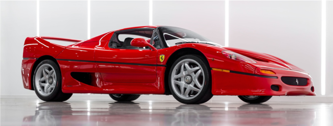 221118 Ferrari F50- Patrick Ernzen ©2022 Courtesy of RM Sotheby's Miami Auction
