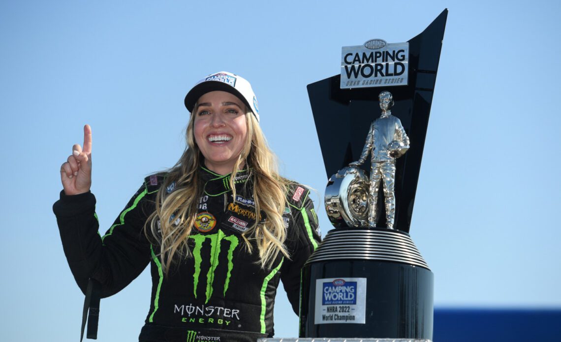 Brittany Force ﻿Clinches Second Top Fuel World Championship