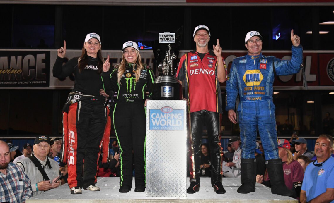 Champions Crowned During Action-Packed Auto Club NHRA Finals