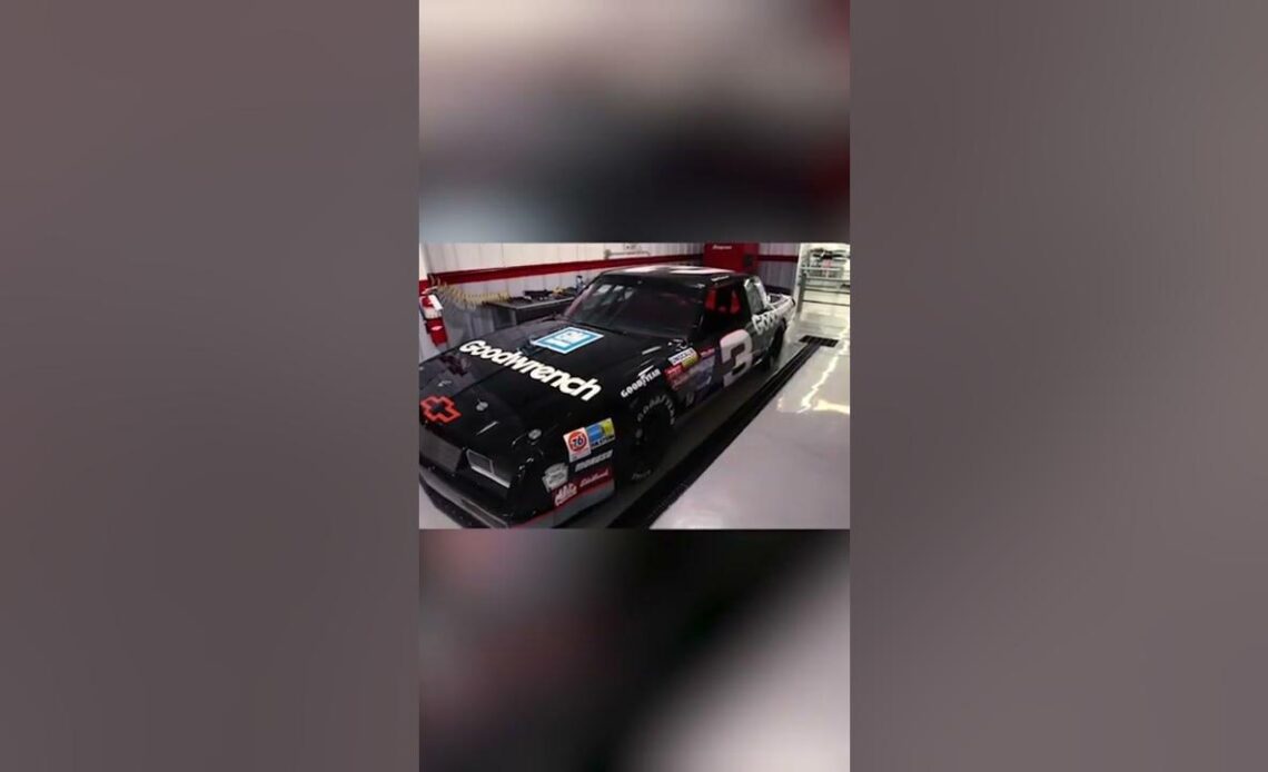 Childress shows off Earnhardt's 1987 number 3! #shorts