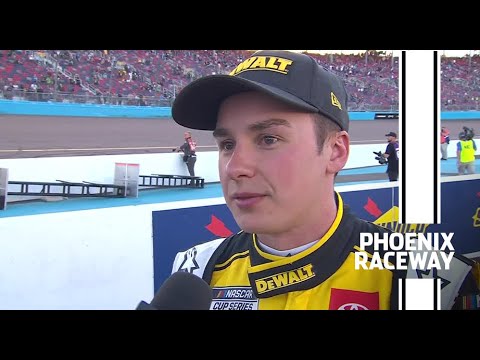 Christopher Bell gives emotional interview after Phoenix
