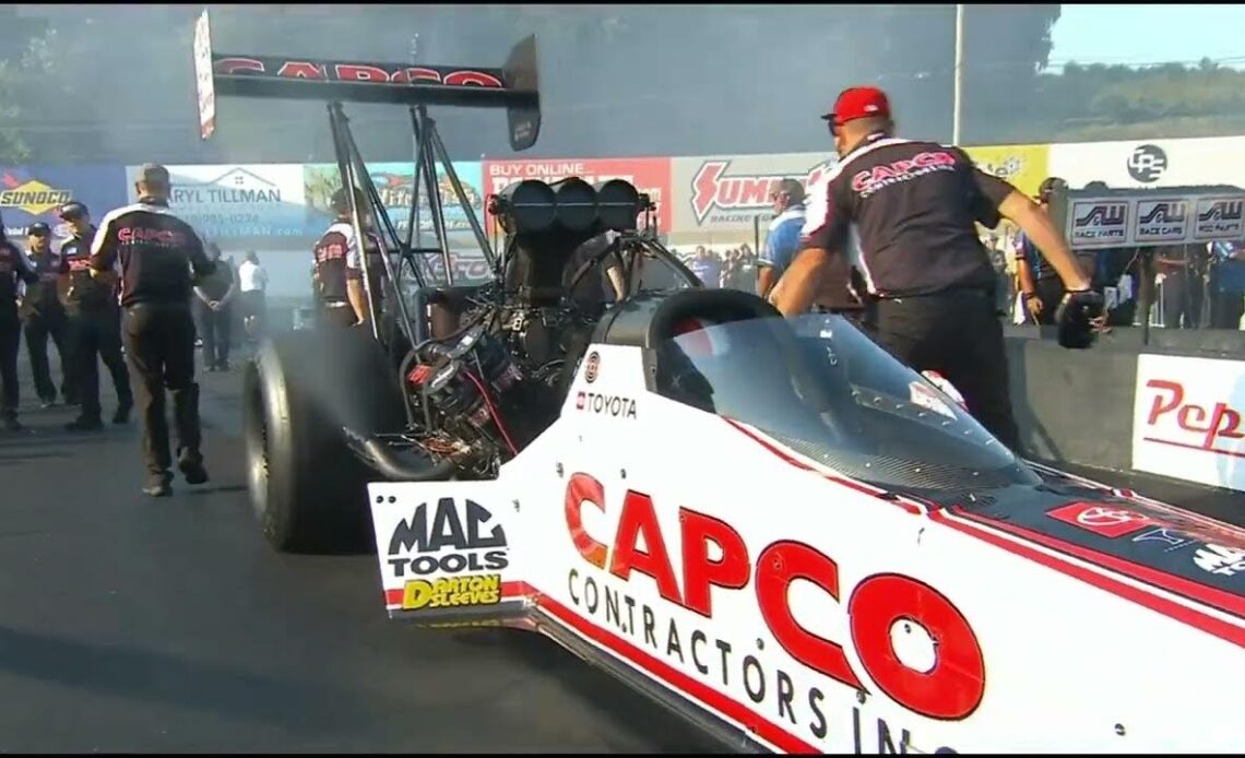 Doug Kalitta, Steve Torrence, Top Fuel Dragster, Rnd 3 Qualifying, Pep Boys Nationals, Maple Grove R
