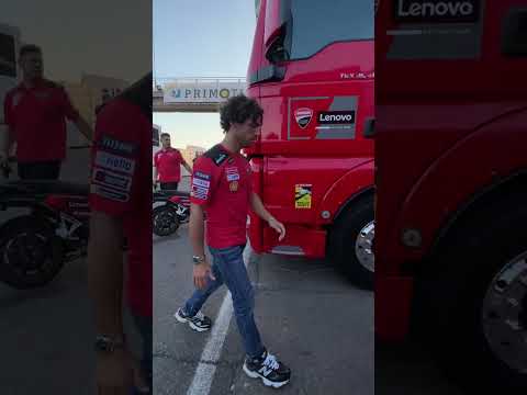 Enea Bastianini's first appearance in red 🔴 | #SprintingInto2023