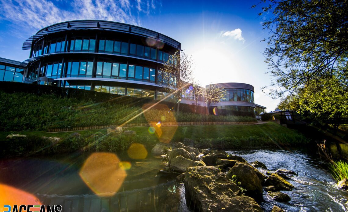 Mercedes Brackley factory, 2018