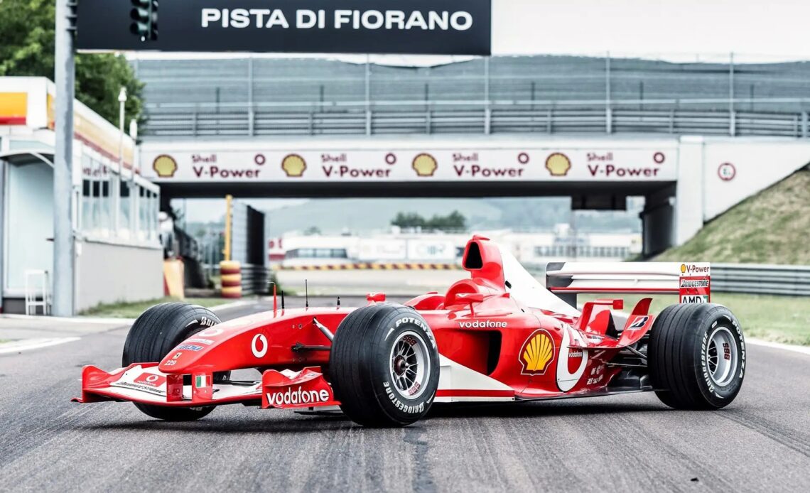 Ferrari that Schumacher drove to record-breaking sixth title sold for £12.6 million · RaceFans