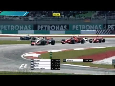 Formula 1 2007 - Rd 2 - Malaysian Grand Prix [Highlights]