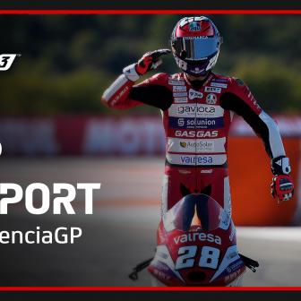 Guevara takes the final Moto3™ pole of the season