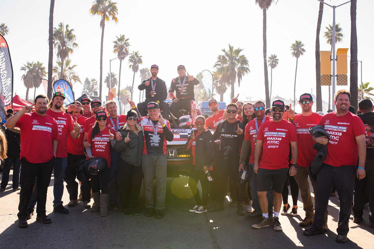Honda Ridgeline Scores Second-Consecutive Baja 1000 Victory