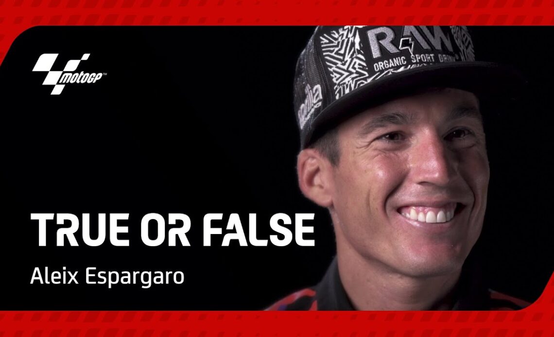How much do #MotoGP riders know about themselves? | Aleix Espargaro