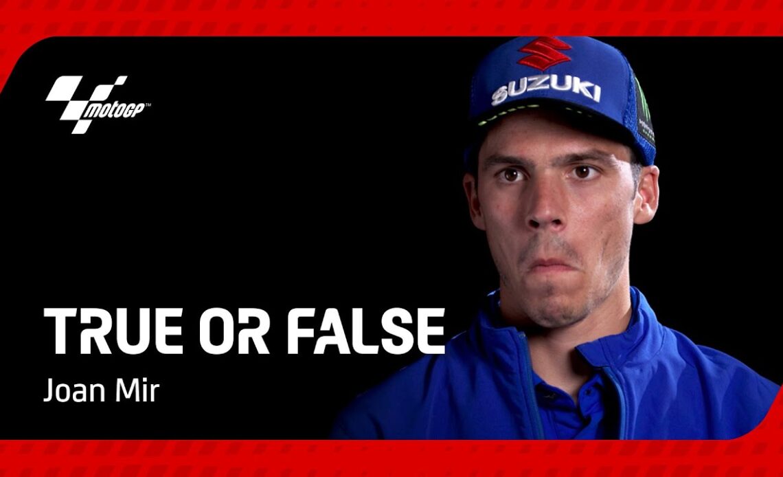 How much do #MotoGP riders know about themselves? | Joan Mir