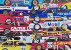 I put the brushes down and tried some marker pens out. I've drawn the main player's cars liveries from the 1991 Australian Touring Car Championship (omitting teams secondary cars using the same livery). The main problem is a mistake cannot just be painted over and fixed!